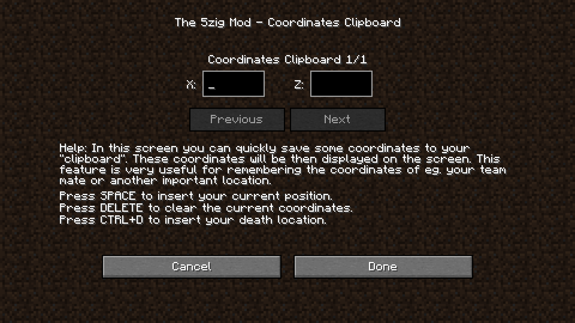 coordinates-clipboard